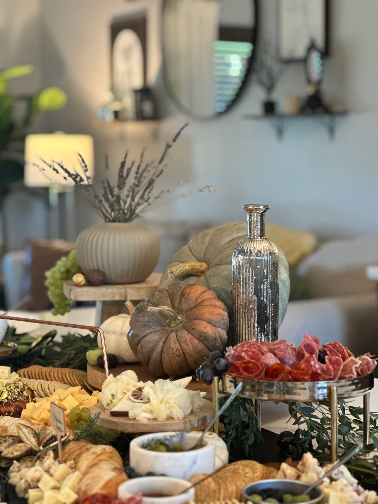 Fall Decor Graze Table