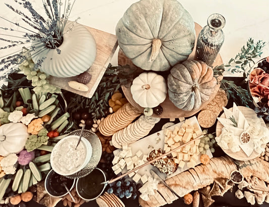 Fall Decor Graze Table