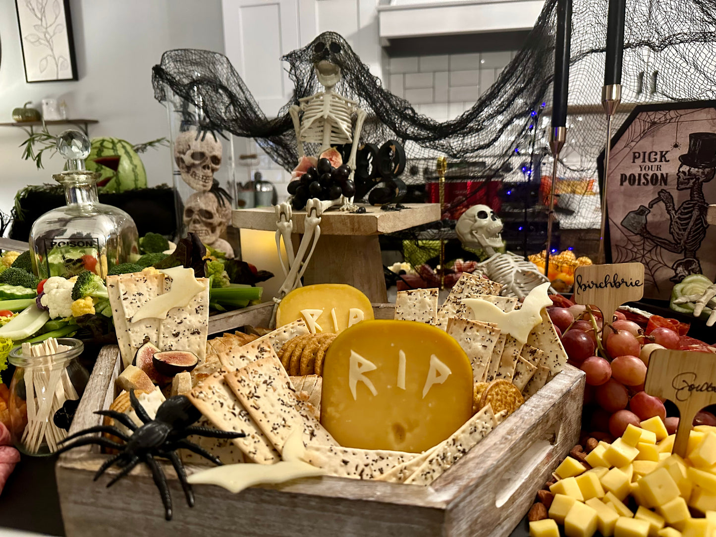 Halloween Ghostly Graze Table