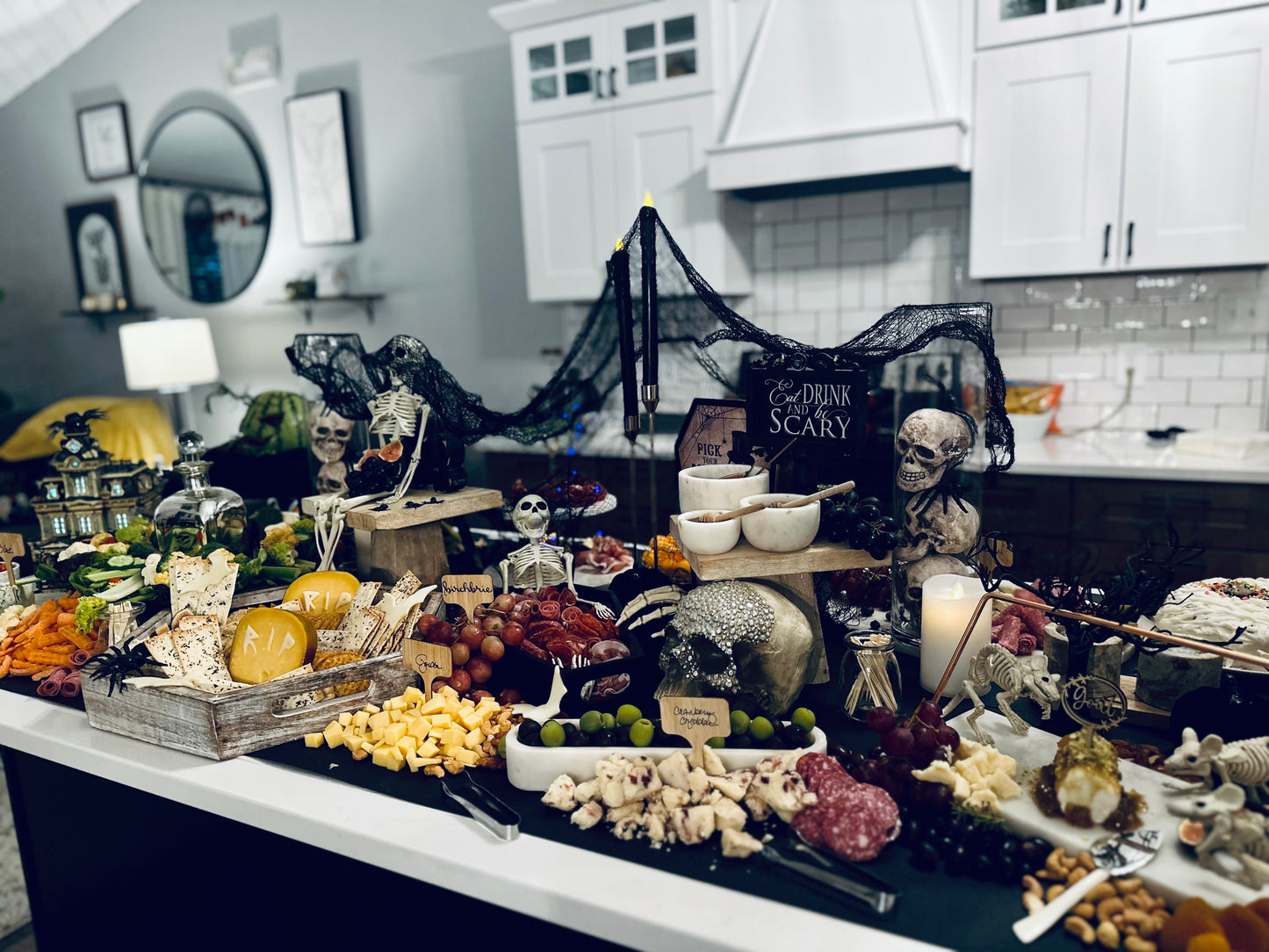 Halloween Ghostly Graze Table