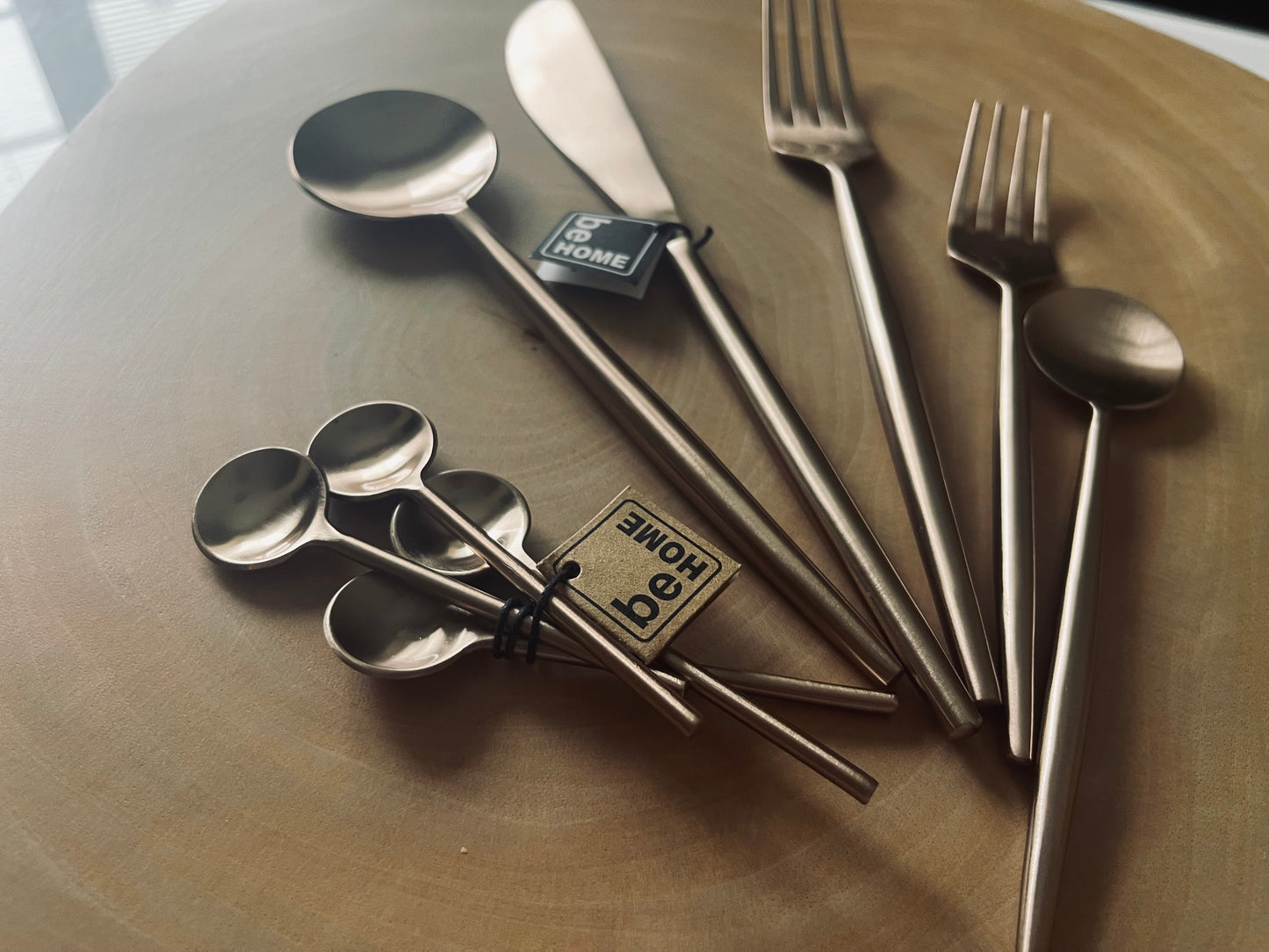 Rosé Flatware Set