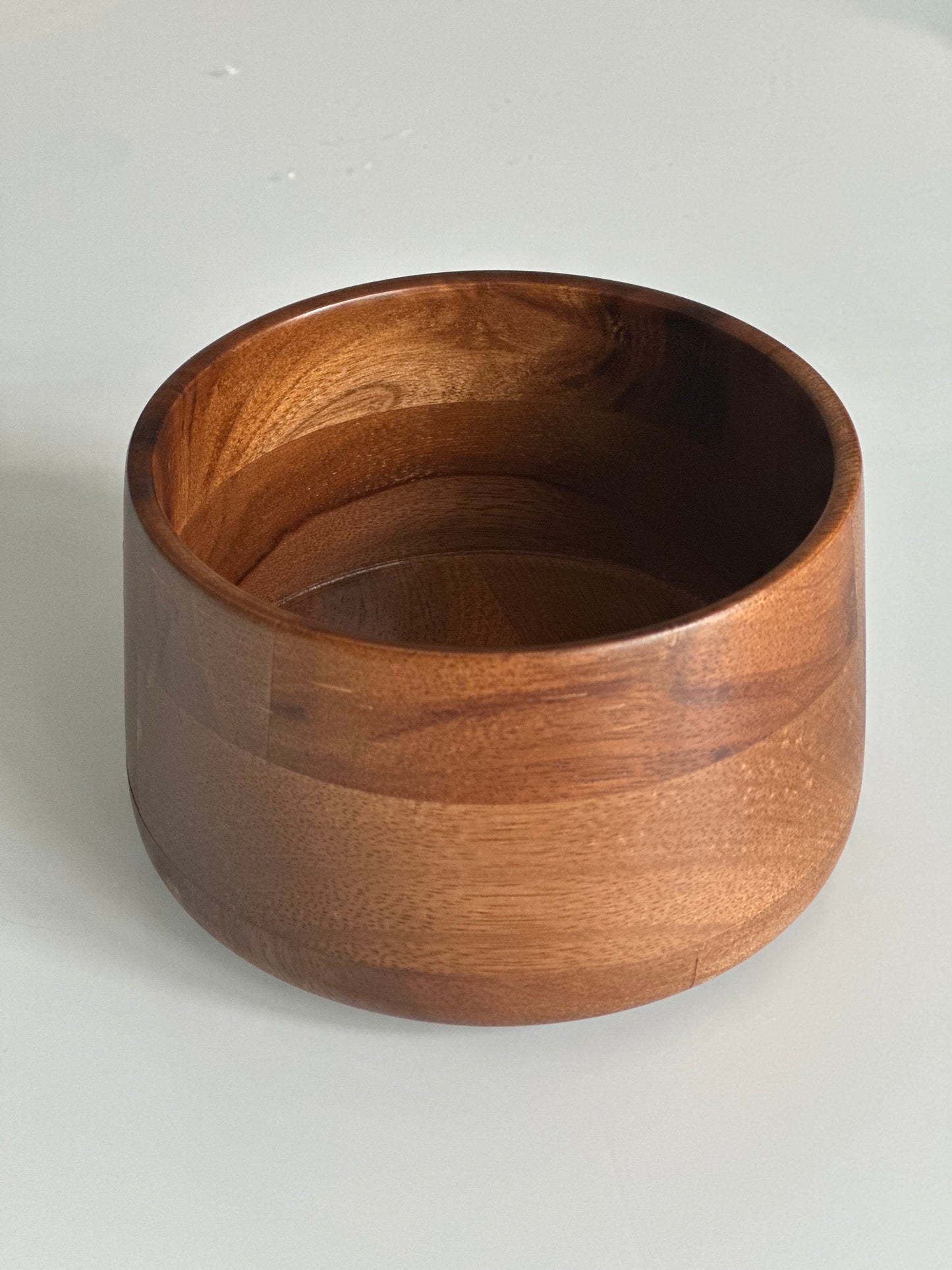 Wooden Fryst Nut Bowl - Brown - Wooden