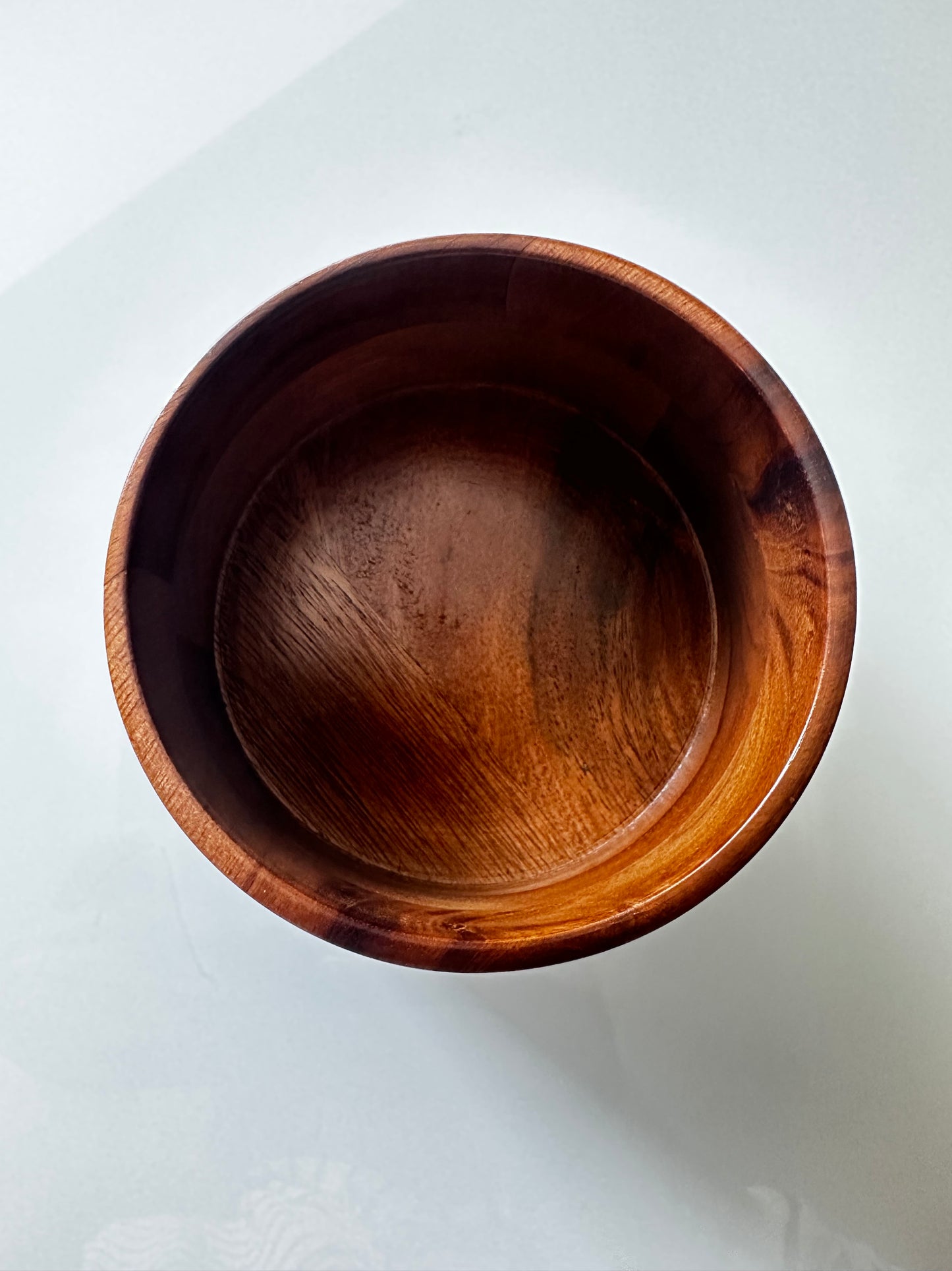 Wooden Fryst Nut Bowl - Brown - Wooden