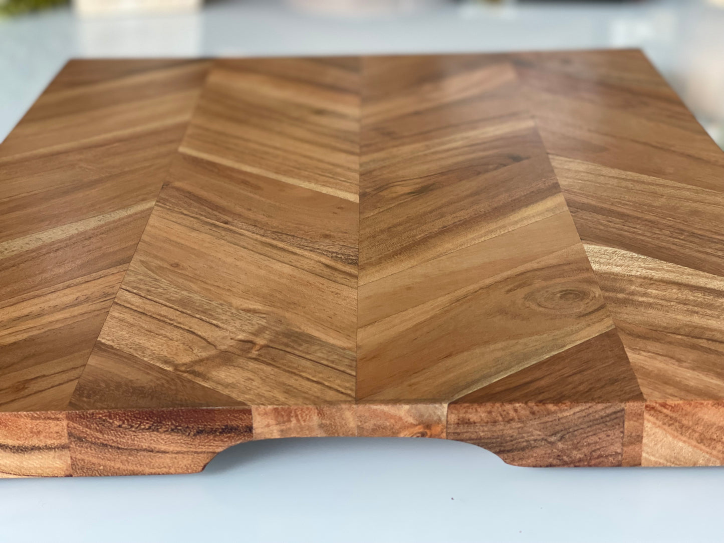 Herringbone Mango Serving Board