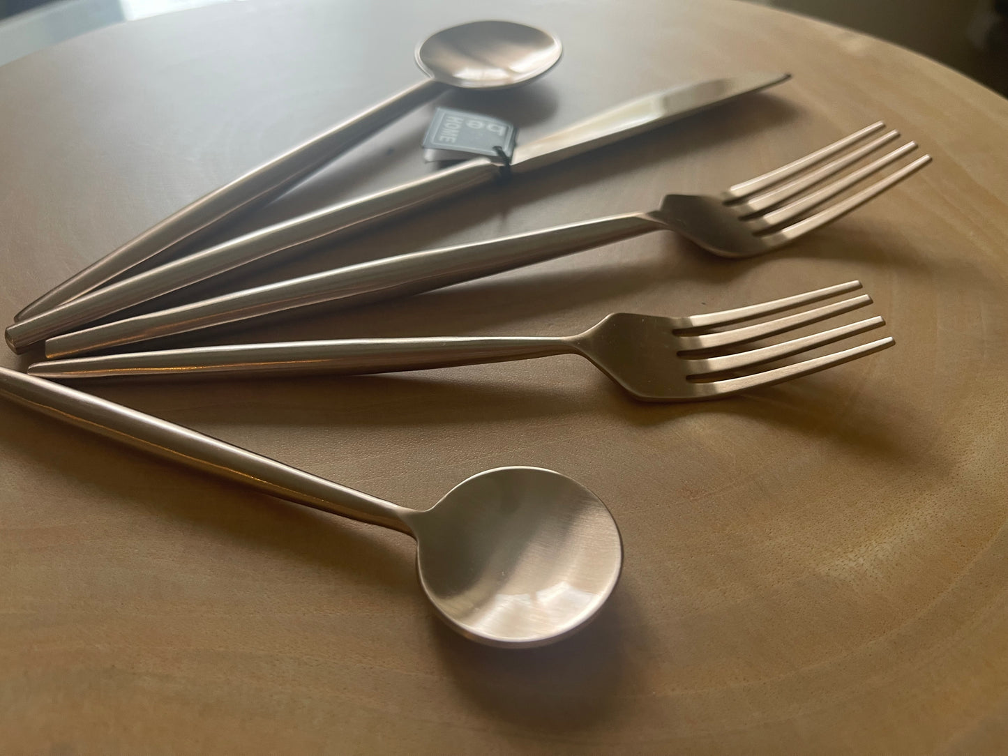 Rosé Flatware Set