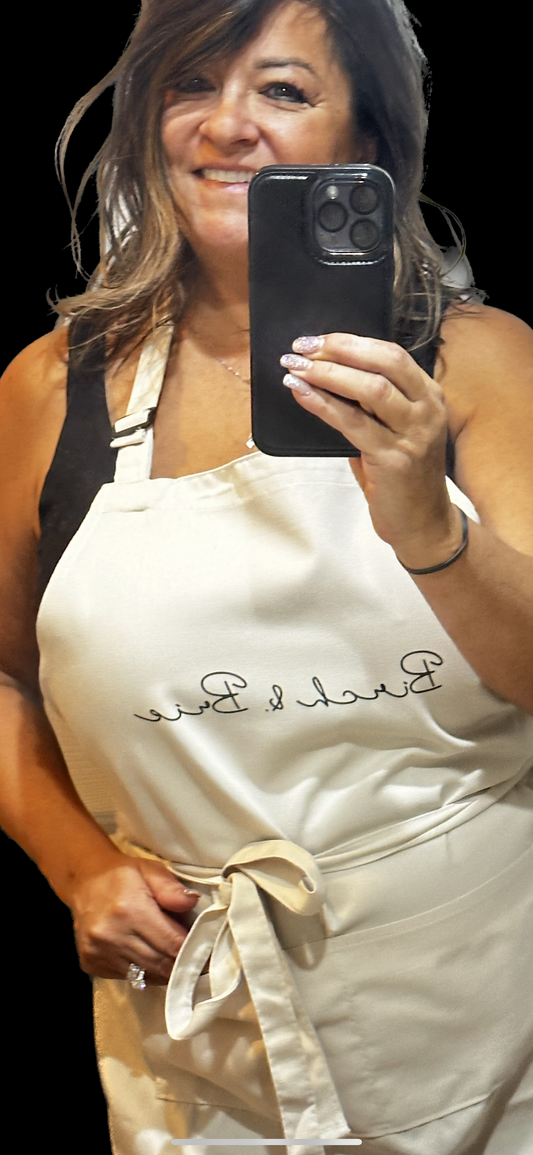 Birch & Brie Adjustable Chefs Apron